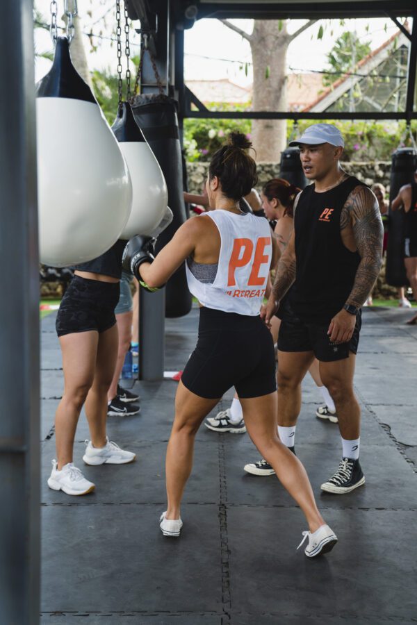 PE OG Crop Tank (White) - Image 2