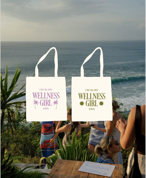 “I’m in my wellness girl era” Tote Bag